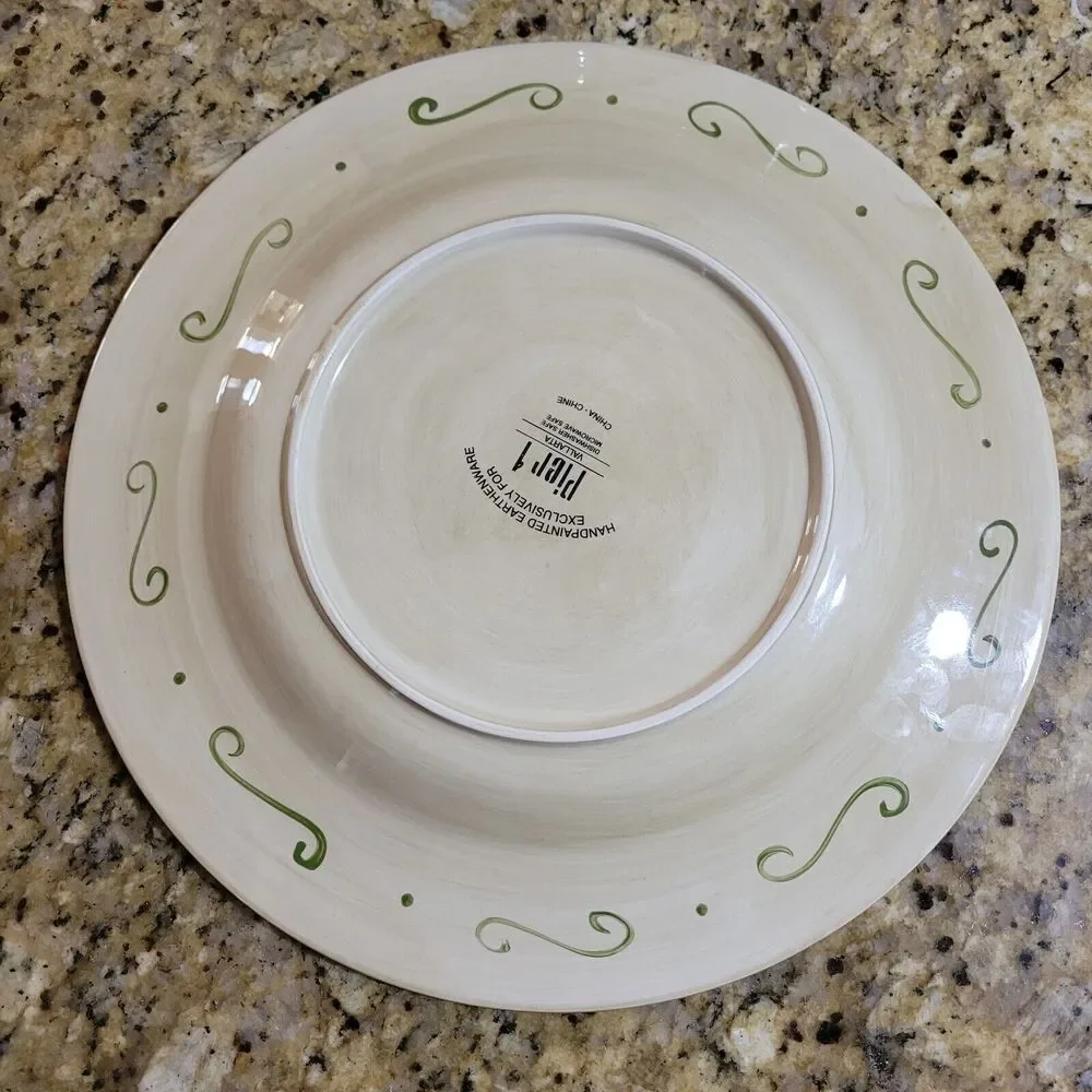 Pier 1 Vallarta Chop Charger Plate 13 1/4